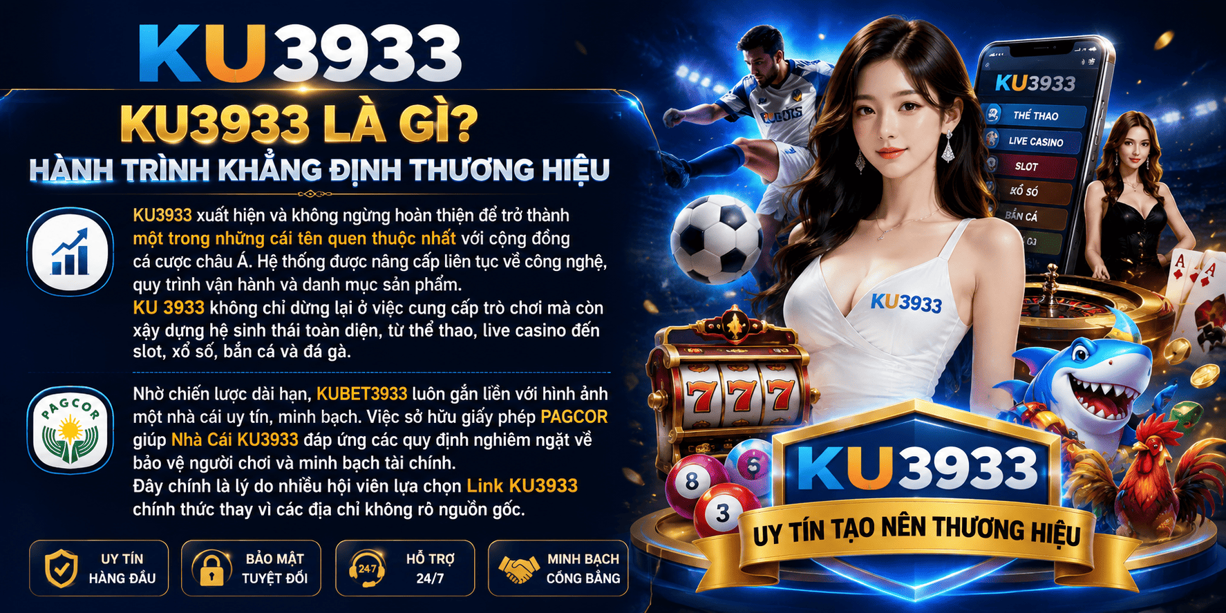 KU3933 là gì? Hành trình khẳng định thương hiệu